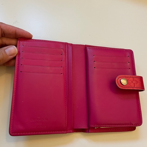 Louis Vuitton Vernis PortefeuilleViennois Bifold wallet - pink patent leather - Picture 7 of 9
